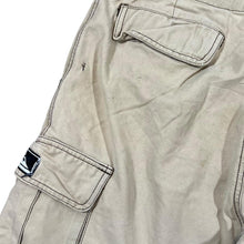 Load image into Gallery viewer, Early 00's QUIKSILVER Classic Skater Pocket Beige Cargo Cotton Shorts