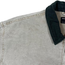 Load image into Gallery viewer, ASOS DESIGN Corduroy Cord Collared Skater Workwear Canvas Zip Bomber Jacket