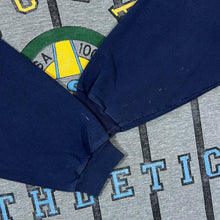 Load image into Gallery viewer, Vintage 90&#39;s RICHARD HARLEY &quot;UCLA Athletics&quot; College Sports Graphic Colour Block Lightweight Sweatshirt
