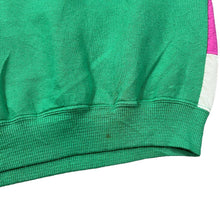 Load image into Gallery viewer, Vintage 90's ACTUEL "Cocktail Fruits" Tropical Spellout Graphic Colour Block Sweatshirt