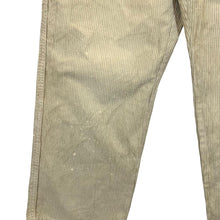 Load image into Gallery viewer, DOCKERS "Comfort Fit" Classic Beige Corduroy Cord Straight Leg Trousers