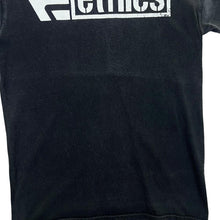 Load image into Gallery viewer, ETNIES Classic Skater Box Logo Spellout Graphic Black T-Shirt