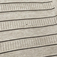 Load image into Gallery viewer, Vintage ST MICHAEL Marks & Spencer Grandad Striped Patterned Acrylic Knit Crewneck Sweater Jumper