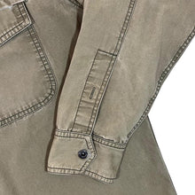 Load image into Gallery viewer, COLUMBIA SPORTSWEAR Fleece Lined Khaki Brown Utility Over Shirt