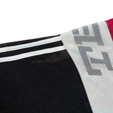 Load image into Gallery viewer, Vintage 90's ADIDAS TEAM Colour Block Three Stripe 1/4 Zip Pullover Sweatshirt