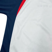 Load image into Gallery viewer, Early 00's UMBRO Classic Big Logo Spellout Colour Block Polyester Sports T-Shirt