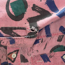 Load image into Gallery viewer, Vintage 90's Page 1 Crazy Abstract Patterned Cotton Long Sleeve Shirt