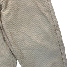 Load image into Gallery viewer, DOCKERS "Comfort Fit" Classic Beige Corduroy Cord Straight Leg Trousers