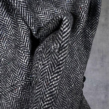 Load image into Gallery viewer, Vintage Brooks Brothers Made In Scotland Grey Herringbone Tweed Style Sports Coat Blazer