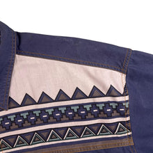 Load image into Gallery viewer, Vintage 90's John Baner Cowboy Western Style Patterned Panel Short Sleeve Shirt