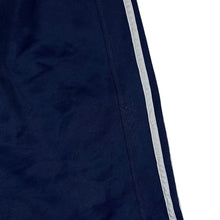 Load image into Gallery viewer, ADIDAS Three Stripe Mini Logo Navy Blue Open Leg Sweatpants Tracksuit Bottoms