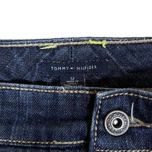 Load image into Gallery viewer, TOMMY HILFIGER "American Hope Classic Rise" Dark Blue Denim Cropped Jeans