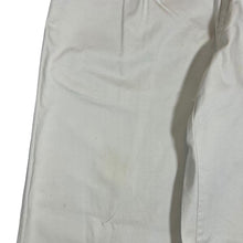 Load image into Gallery viewer, Vintage POLO JEANSO CO Ralph Lauren "Utility Pleat" Classic Cream Cotton Straight Leg Chino Trousers