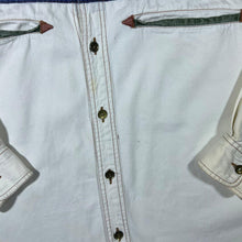 Load image into Gallery viewer, Vintage Man's World Of Fashion Cowboy Western Patterned Long Sleeve Cotton Shirt