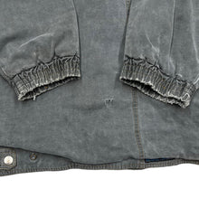 Load image into Gallery viewer, Vintage INSTINCT Skater Surfer Embroidered Logo Plaid Check Lined Heavyweight Canvas Jacket