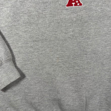 Load image into Gallery viewer, NFL Team Apparel Pittsburgh Steelers Football Embroidered Grey Crewneck Sweatshirt