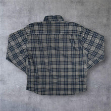 Load image into Gallery viewer, New Roads Y2K Mens XL 43/44 Plaid Flannel Shirt Check Button Down Grunge