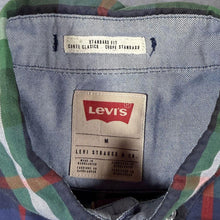 Load image into Gallery viewer, Levi's "Standard Fit" Multi Check Long Sleeve Cotton Button-Down Shirt