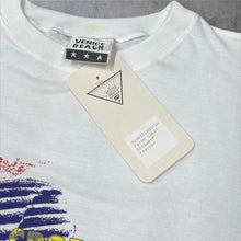 Load image into Gallery viewer, Vintage 90's Venice Beach "Sport Is Freedom" Spellout Graphic Cuffed T-Shirt