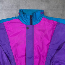 Load image into Gallery viewer, Vintage 90’s Renate Made In UK Colour Block Fleece Lined Ski Jacket