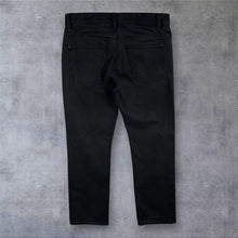 Load image into Gallery viewer, Pretty Green Burnage Jeans Mens 32S Black Regular Straight Fit W32 L30