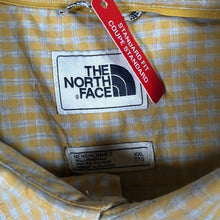 Load image into Gallery viewer, The North Face Shadow Gingham Shirt XXL Olivenite Yellow Check Mens TNF
