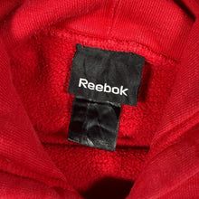 Load image into Gallery viewer, Reebok NFL New England Patriots Football Spellout Graphic Red Hoodie