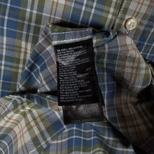 Load image into Gallery viewer, The North Face Mens XL Plaid Check Short Sleeve Shirt Hiking Outdoor TNF