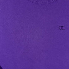 Load image into Gallery viewer, Champion Classic Embroidered Mini Logo Purple Crewneck Sweatshirt