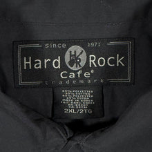 Load image into Gallery viewer, Hard Rock Cafe Cayman Islands Shirt Mens 2XL Embroidered Guitar Y2K Workwear