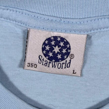 Load image into Gallery viewer, Vintage Starworld (2004) Green Day "American Idiot" Pop Punk Band Blue Cotton T-Shirt