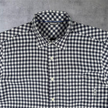 Load image into Gallery viewer, Rohan Worldview Shirt Mens Medium Gingham Check Short Sleeve Travel Hiking