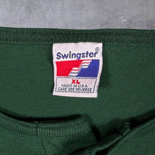 Load image into Gallery viewer, Vintage 90's Swingster "Bingo's Milwaukee" USA Tourist Green Single Stitch Henley T-Shirt