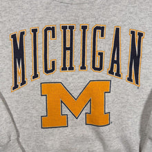 Load image into Gallery viewer, Vintage 90's Danaggers NCAA Michigan Wolverines College Graphic Grey Sweatshirt
