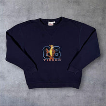 Load image into Gallery viewer, Vintage Disney "Tigger" Embroidered Spellout Navy Blue Crewneck Sweatshirt