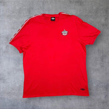 Load image into Gallery viewer, Umbro England Football Embroidered Mini Logo Tape Sleeve Short Sleeve T-Shirt