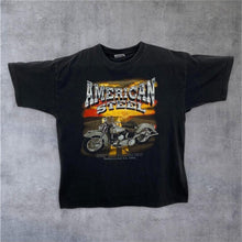 Load image into Gallery viewer, Vintage 90’s American Steel “Keep The Savage Way” Biker Spellout Graphic T-Shirt