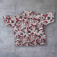 Load image into Gallery viewer, Vintage 70s Kmart Psychedelic Paisley Shirt Mens XXXL 3XL Dagger Collar Disco