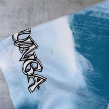 Load image into Gallery viewer, Early 00's WXY "Yo Younga" Anime Manga Y2K Cartoon Graphic Blue Polyester Shirt