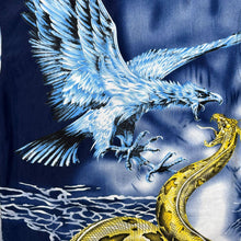 Load image into Gallery viewer, Vintage Garment Shirt Goth Y2K Eagle Serpent Graphic Blue Short Sleeve Shirt