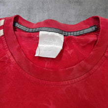 Load image into Gallery viewer, Early 00's Adidas Three Stripe Classic Embroidered Mini Logo Tie Dye T-Shirt