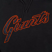 Load image into Gallery viewer, MLB San Francisco Giants Embroidered Baseball Spellout Black Hoodie
