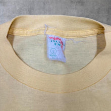 Load image into Gallery viewer, Vintage Royal Caribbean “I’m Shipshape” Souvenir Graphic Single Stitch Yellow T-Shirt