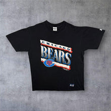 Load image into Gallery viewer, Vintage Starter (1990) NFL Chicago Bears Football Black Single Stitch T-Shirt