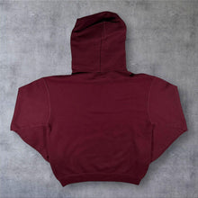 Load image into Gallery viewer, Champion University of Chicago Hoodie Mens M Burgundy College Sweatshirt