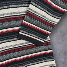 Load image into Gallery viewer, Vintage 90s Fosters Trading Company Striped Knit Jumper Oversized Grunge