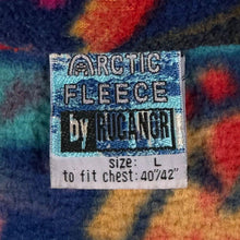 Load image into Gallery viewer, Vintage 90s Rucanor Arctic Fleece Large L Abstract Geometric Ski Festival