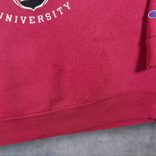 Load image into Gallery viewer, Vintage Champion Harvard University Sweatshirt XL M L Crimson Red Collegiate