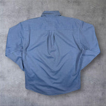 Load image into Gallery viewer, Nautica "Vintage Oxford" Classic Blue Cotton Long Sleeve Button-Down Shirt
