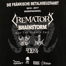 Load image into Gallery viewer, Aqua Ruction III Heavy Metal Music Band Festival Graphic Spellout T-Shirt